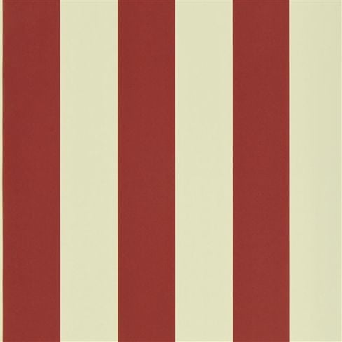 spalding stripe - red / sand