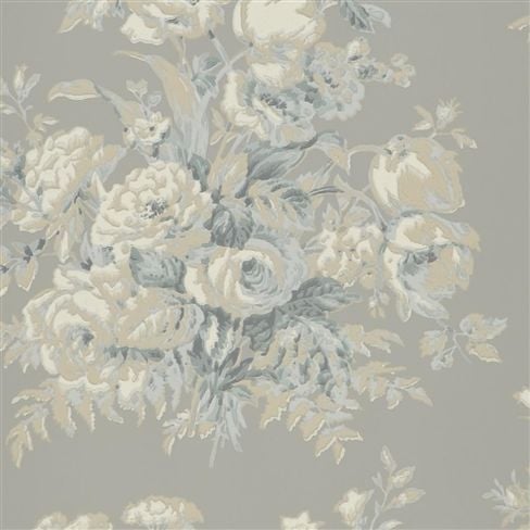 Francuise Bouquet Wallpaper Slate Designers Guild