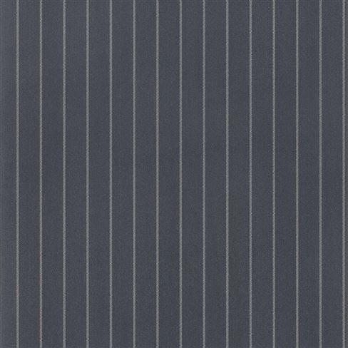 Langford Chalk Stripe - Dark Blue