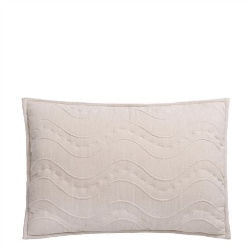 Aurelia Natural Rectangular Quilted Cushion