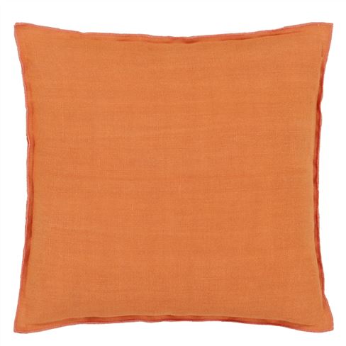 Brera Lino Cinnamon Decorative Pillow 