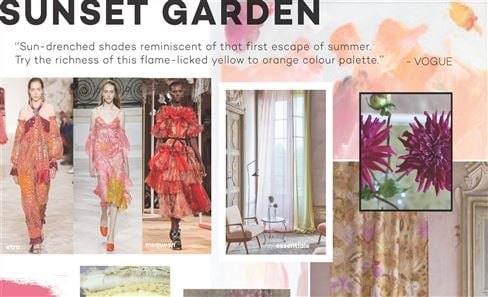 Trend: Sunset Garden