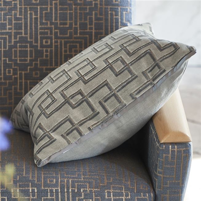 Jeanneret Platinum Decorative Pillow 