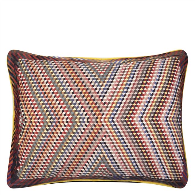 Mosaic Freak Multicolore Cushion - Reverse