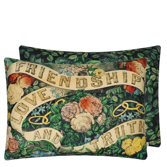 Friendship Forest Decorative Pillow