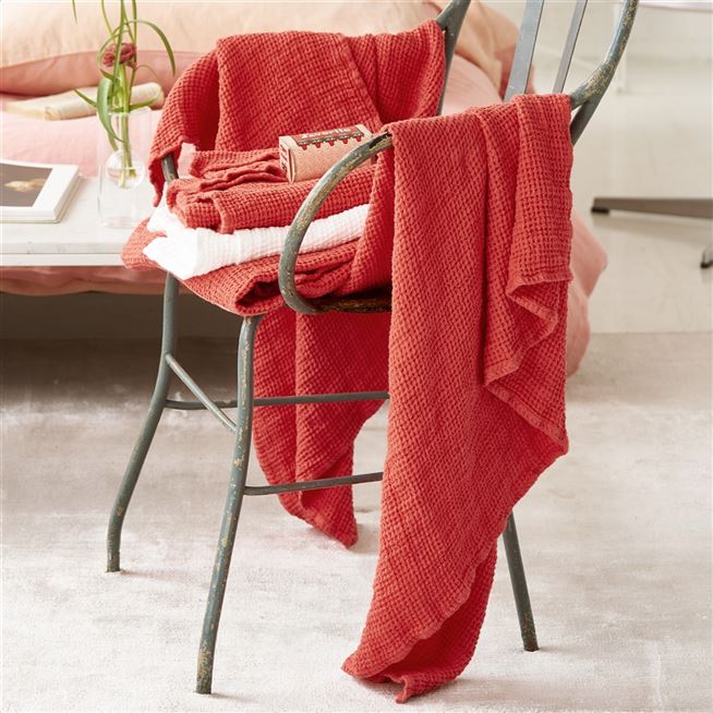 Moselle Coral Towel