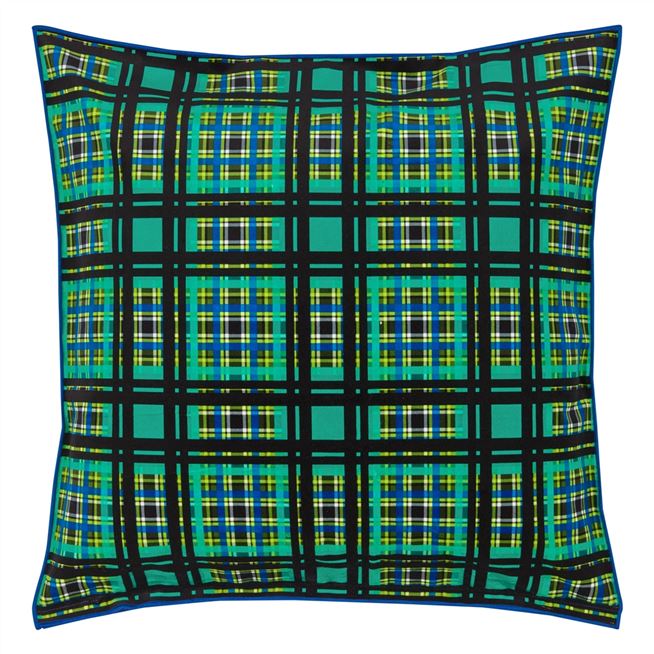 Patiali Azure Velvet Cushion