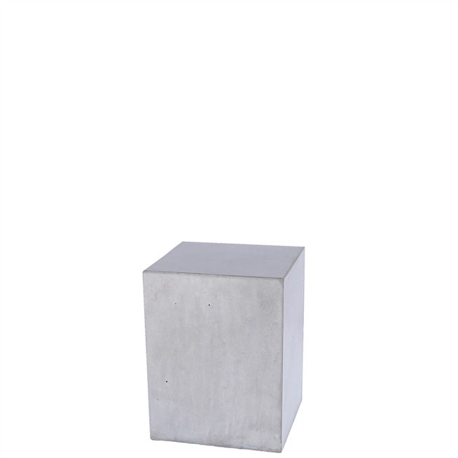 Block Concrete Side Table