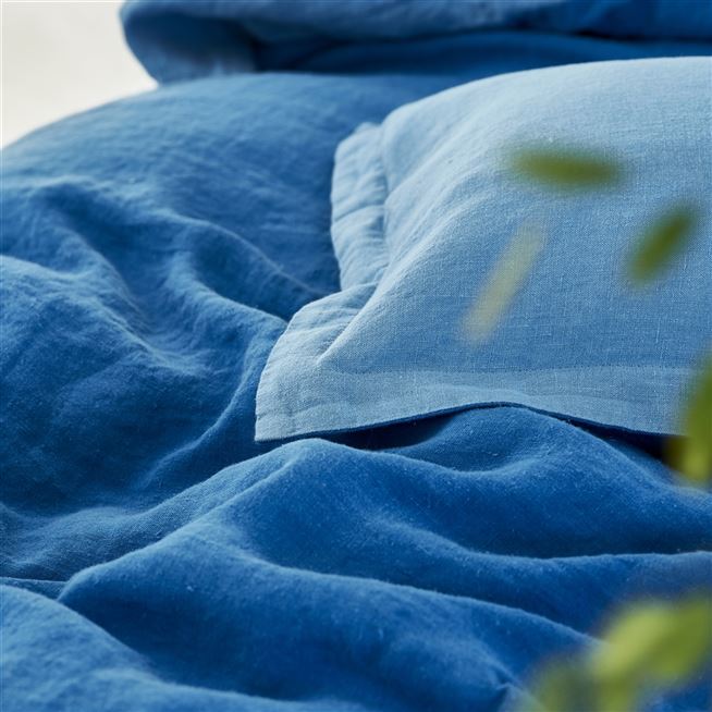 Biella Cobalt & Lapis Bed Linen