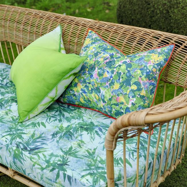 Outdoor Odisha Peridot Cushion