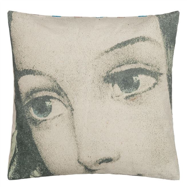 Ellen's Eyes Parchment Cushion 