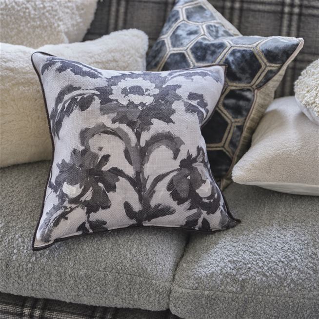 Guerbois Charcoal Decorative Pillow
