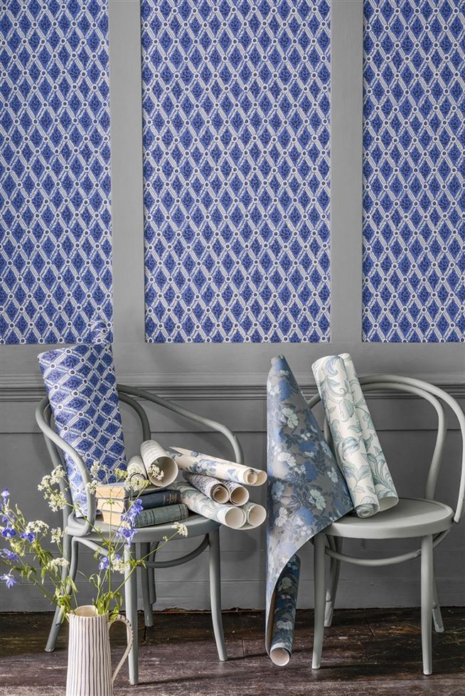 English Heritage Fabric, Wallpaper & Cushions | By Designers Guild