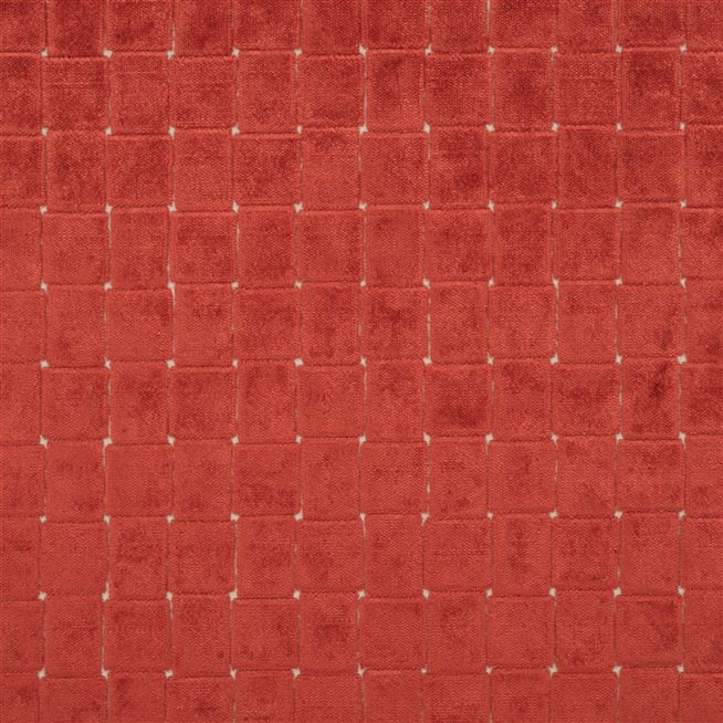 leighton - scarlet fabric
