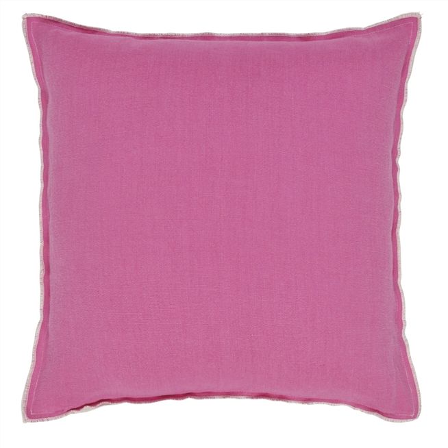 brera lino pale rose cushion