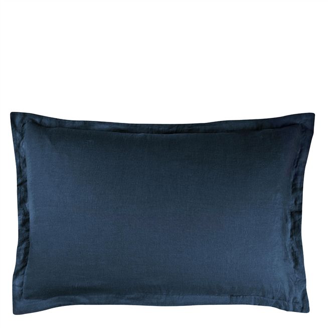 Biella Midnight / Wedgwood Pillowcase Pillowcase