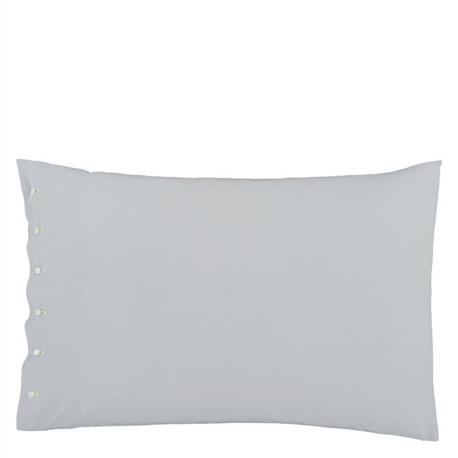 Mercer Steel & Alchemilla Standard Pillowcase Pair 