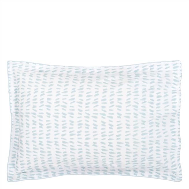 Palissy Camellia Single Oxford Pillowcase 75x50cm - Reverse