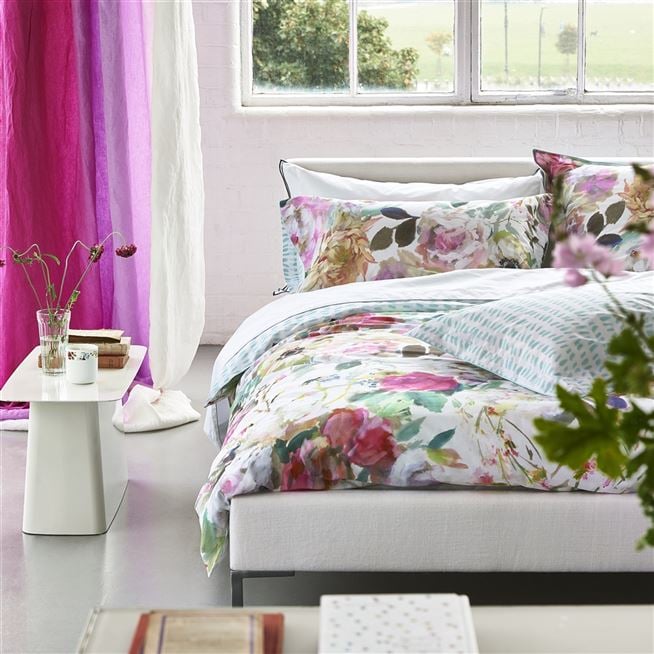 Palissy Camellia Bed Linen