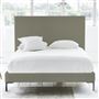 Square Bed - Superking - Metal Leg - Rothesay Linen