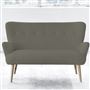 Florence Sofa - Self Buttons - Beech Leg - Rothesay Pumice