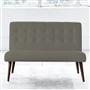 Eva Sofa - Self Buttons - Walnut Leg - Rothesay Pumice