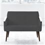 Ray Sofa - Walnut Leg - Rothesay Smoke