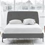 Cosmo Bed - Self Buttons - Single - Metal Leg - Rothesay Zinc