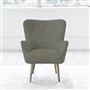 Florence Chair - Self Buttonss - Beech Leg - Zaragoza Driftwood