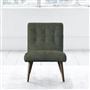 Eva Chair - Self Buttonss - Walnut Leg - Zaragoza Fern