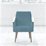 Ray - Chair - Beech Leg - Brera Lino Ocean