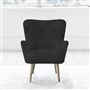 Florence Chair - Self Buttons - Beech Leg - Elrick Granite