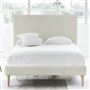 Square Bed - Superking - Beech Leg - Brera Lino Natural