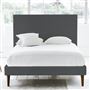 Square Bed - Superking - Walnut Leg - Cassia Granite