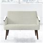 Ray - Two Seater - Walnut Leg - Brera Lino Natural