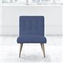 Eva Chair - Beech Leg - Brera Lino Marine
