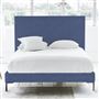 Square Bed - Superking - Metal Leg - Brera Lino Marine