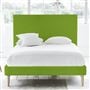 Square Bed - King - Beech Leg - Brera Lino Leaf