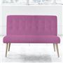 Eva 2 Seater - Beech Leg - Brera Lino Peony