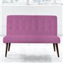 Eva 2 Seater - Walnut Leg - Brera Lino Peony