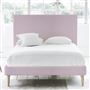 Square Bed - Superking - Beech Leg - Brera Lino Pale Rose