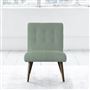 Eva Chair - Walnut Leg - Brera Lino Jade