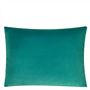 Cassia Emerald Cushion - Reverse