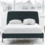Cosmo Single Bed - Self Buttons - Metal Legs - Cassia Mist