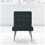 Eva Chair - White Buttons - Beech Legs - Cassia Mist