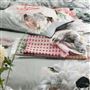 Peonia Grande Zinc Cotton Bed Linen