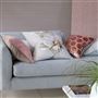 Manipur Coral Velvet Decorative Pillow