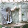 Lario Cloud Table Cloth, Runner, Placemats & Napkins