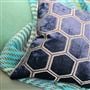 Manipur Midnight Velvet Decorative Pillow