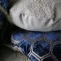Manipur Midnight Velvet Decorative Pillow